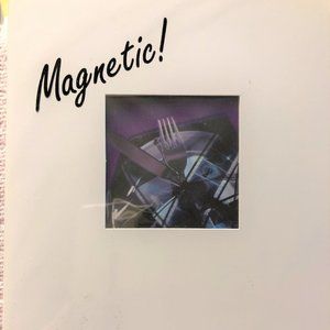 Magnetic greeting cards - Entertainment package with 7 different cards